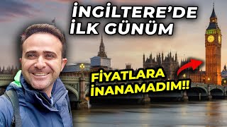 Yeni Ülke İngiltereye Geldim  İşte Londradaki İlk Günüm [upl. by Nol]