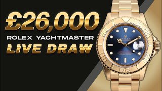 Rolex Yacht Master 16628 Live Draw [upl. by Adnilam180]