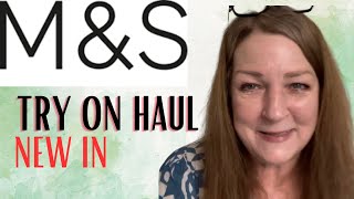 Marks and Spencer MampS Try On Haul New In Midsize Over 50 [upl. by Malynda255]