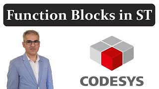 CODESYS Creating and using function blocks in Structured Text ST codesys plcprogramming [upl. by Jehial]