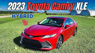 2023 Toyota Camry Hybrid XLE  Is it still the Top Midsize Sedan [upl. by Lavern]