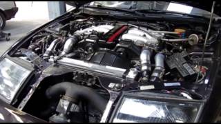 Nissan 300ZX Z32 Twin Turbo VG30DETT forged engine rebuild and startup [upl. by Eornom]