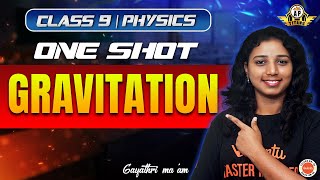 Gravitation  one shot  AP SA1  ONE SHOT  Class 9  AP amp CBSE  Gayathri Maam [upl. by Eleik]