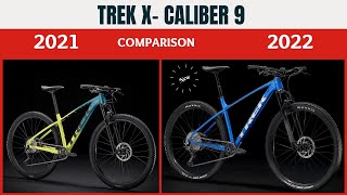 TREK X  Caliber 9 2022 Comparisons With TREK X  Caliber 9  2021 InsightRiders [upl. by Euqnom68]