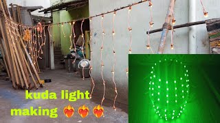 Pixel Led 12volt new model light How To Make In தமிழ்  kudai light full details [upl. by Nidroj]