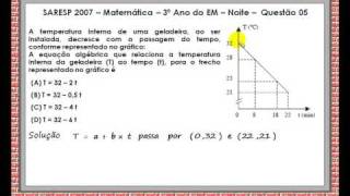 SARESP 2007 MAT N05 [upl. by Kaycee]