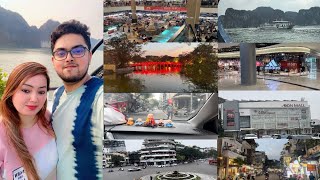 Vlog6VietnamHalong BayRiver CruiseAeon Mall HanoiAlvi’s Vlog [upl. by Edmee]