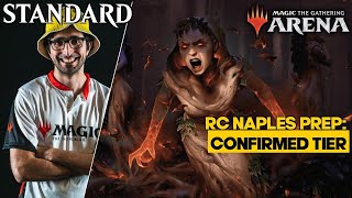 RC Naples Prep CONFIRMED TIER 0 RAMP  OTJ Temur Ramp  Top 200 Mythic  Standard  MTG Arena [upl. by Etnoval]