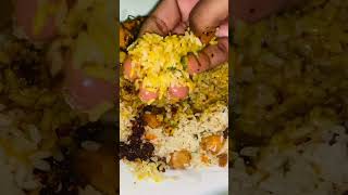 Bite 9  Mixed fried rice with cuttlefish  ASMR [upl. by Feodor936]