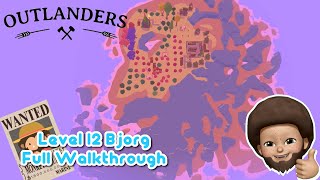 Outlanders  Level 12 Bjorg Full Walkthrough  Apple Arcade [upl. by Ahcsatan]