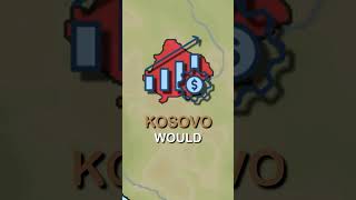 What if Switzerland TOOK Kosovo in 2008 history whatif map facts kosovo serbia albania [upl. by Suivat]