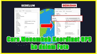 Cara Menambahkan Koordinat GPS kedalam Foto yang Tidak Berkoordinat agar Bisa Tergeotag di Arcgis [upl. by Adnoryt]