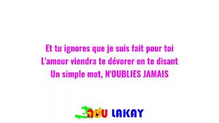 Noublies Jamais  Kriye Chante Jacques Sauveur Jean  Lyrics Video by ‎NOULAKAY  NOULAKAY [upl. by Asoj]