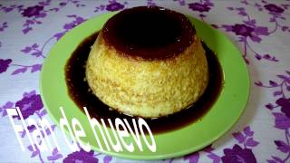 Flan de huevo con Monsieur Cuisine [upl. by Kolnos723]