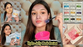 How to use a Jelly Mask  Uses amp Benefits  HYDROJELLY MASK FOR MOISTURE RICH SKIN [upl. by Yarg185]