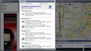 Google Maps  Wettervorhersage [upl. by Oleg]