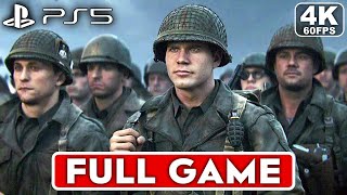 CALL OF DUTY WW2 Gameplay Walkthrough Campaign FULL GAME PS5 4K 60FPS [upl. by Esbensen505]