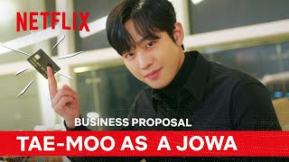 Business Proposal  Taemoo is your boyfriend [upl. by Hannala]