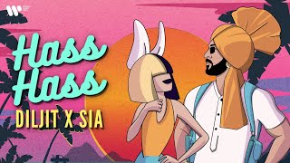 Hass Hass Official Video Diljit X Sia [upl. by Davenport831]