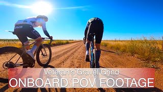 Veterans Gravel Grind  Lead Group  POV Onboard [upl. by Quiteria]