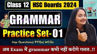 DAY 01 of 10 GRAMMAR PRACTICE SERIES English Class 12 HSC By shafaquenaaz [upl. by Lertnek749]