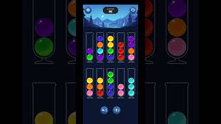 ball sort  color puz game level 91 to 100 [upl. by Lyssa]