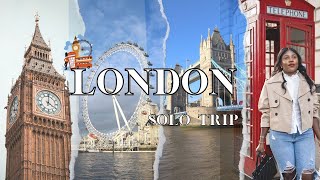 SOLO TRIP to London  CitizenM London review travel tips How to get around Where to eat [upl. by Nesline]