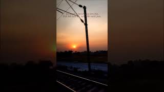 Traveling riverline railway travel nature emonationalshortvideo emotionalstatus [upl. by Cortney860]