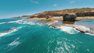 London Bridge Sierra Nevada Rock amp St Pauls Beach DJI FPV BOB57 GoPro Cinematic 4k [upl. by Seraphine]