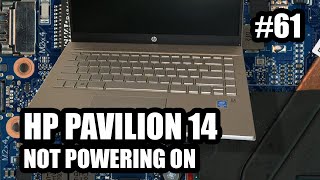 HP Pavilion 14 ce0507sa  Not Powering On [upl. by Ekram]