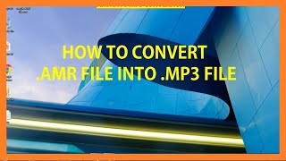 How to convert amr file into mp3 file Online  Best Online Converter [upl. by Strait]