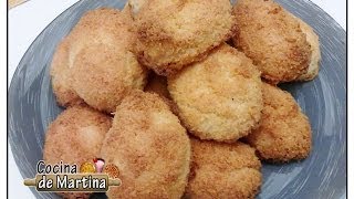 Cocadas  Recetas de Cocina  Cocina de Martina [upl. by Htebsle714]