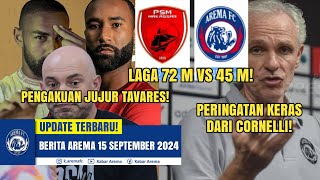 LAGA 72 M VS 45 M Pengakuan Jujur Tavares Peringatan Keras dari Cornelli [upl. by Saundra]