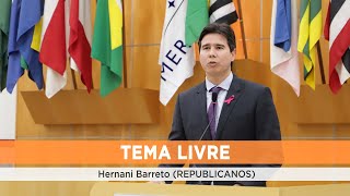 Tema Livre  HERNANI BARRETO REPUBLICANOS 21112024 [upl. by Ahsitnauq]