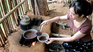 Harvest black beans and cook black bean soup with sugar cane molasses extremely delicious [upl. by Lorin]