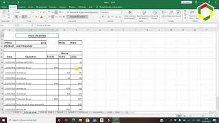 FICHE DE STOCK [upl. by Aiclef]