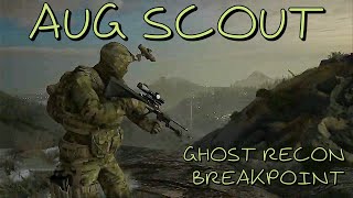 AUG SCOUT in Ghost Recon Breakpoint  Extreme Difficulty [upl. by Kcub682]