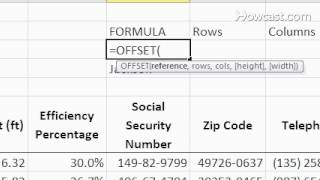 Whats the Offset Function  Microsoft Excel [upl. by Ettenan]