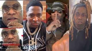 BG GOES OFF On Lil Wayne Turk Birdman For CASH MONEY REUNION [upl. by Leahcam]