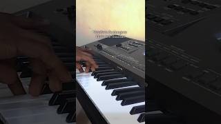 Kannathil Muthamittal Song Piano Cover🎶Oru dheivam thantha poove💎 piano pianocover [upl. by Wallack]