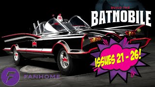 Build The Iconic 1966 Batmobile From Fanhome  Issues 21 to 26 [upl. by Rockwell]