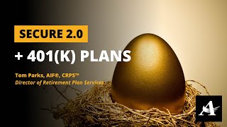 Secure Act 20  401k Plans [upl. by Maltz983]