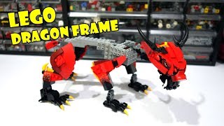 Lego Dragon Frame Tutorial [upl. by Hospers]