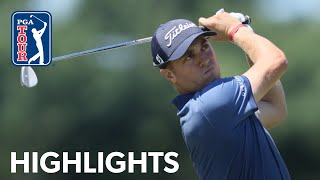 Justin Thomas shoots 5under 66  Round 1  BMW Championship  2022 [upl. by Annnora679]