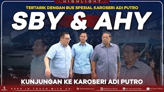 Tertarik Dengan Bus Spesial Karoseri Adi Putro Bapak SBY amp Bapak AHY Kunjungan ke Karoseri Adiputro [upl. by Eleen208]