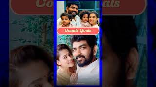 Vignesh Shivan amp Nayanthara  Kannana kannae  Couples  Love story shortvideo feedshorts lyrics [upl. by Schwarz]