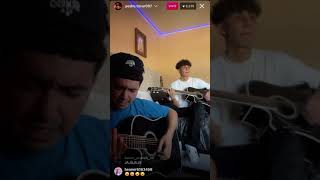 Eslabón Armado y DannyLux  Regresa Mami Instagram Live [upl. by Lemmie]