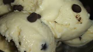 Homemade Yakult Ice Cream with Chocolate chips  Kusina ni kuya [upl. by Ellary692]