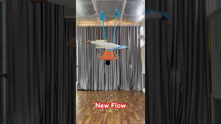 Aerial yoga new Flow  aerial yoga beginners workshop bollywood song hindisong dancerpose [upl. by Trill]