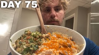 Eating 4000 Calories Day 75 [upl. by Lavro]